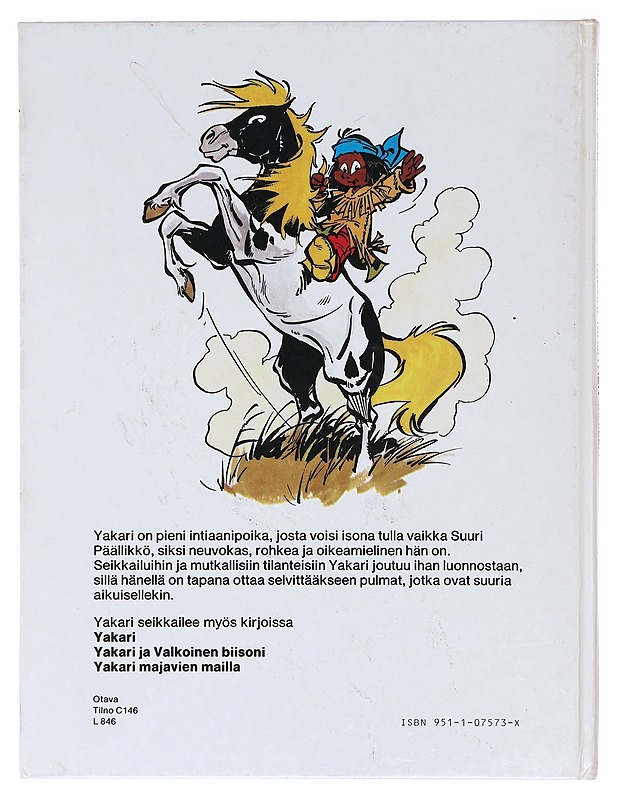Yakari majavien mailla - Derib + Job - Lastenkirjat - 10105606026 - 1