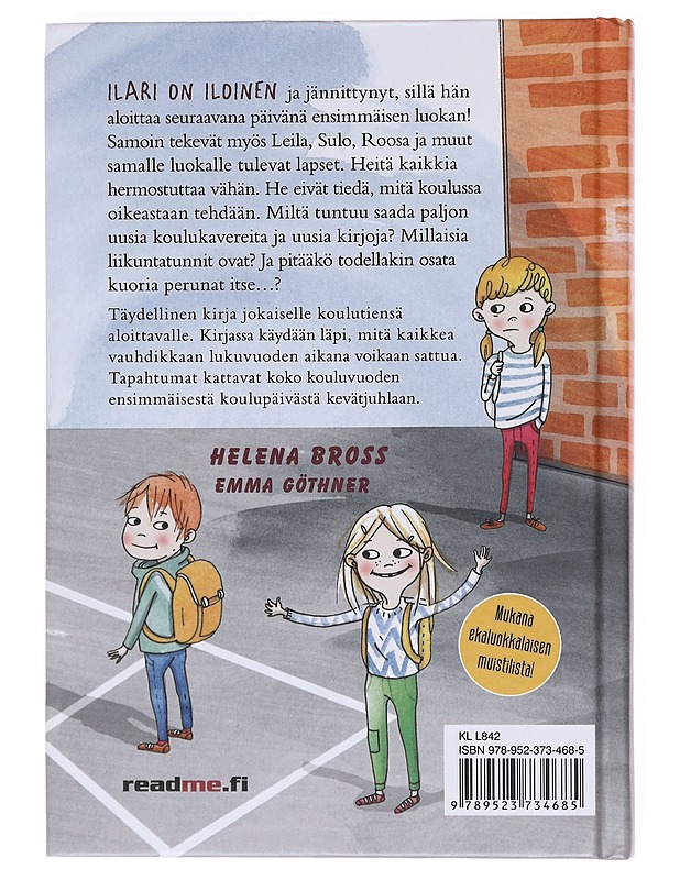 Ekaluokkalaisen kirja: lähde mukaan seikkailuun - Bross, Helena - Lastenkirjat - 10105606027 - 1