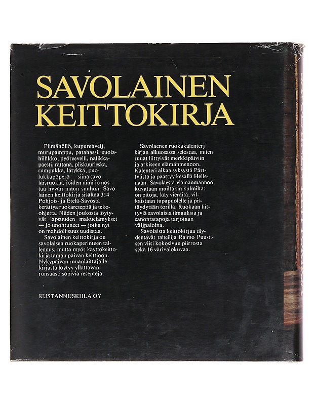 Savolainen keittokirja - Räsänen, Bertta - Ruokakirjat - 10105606029 - 1