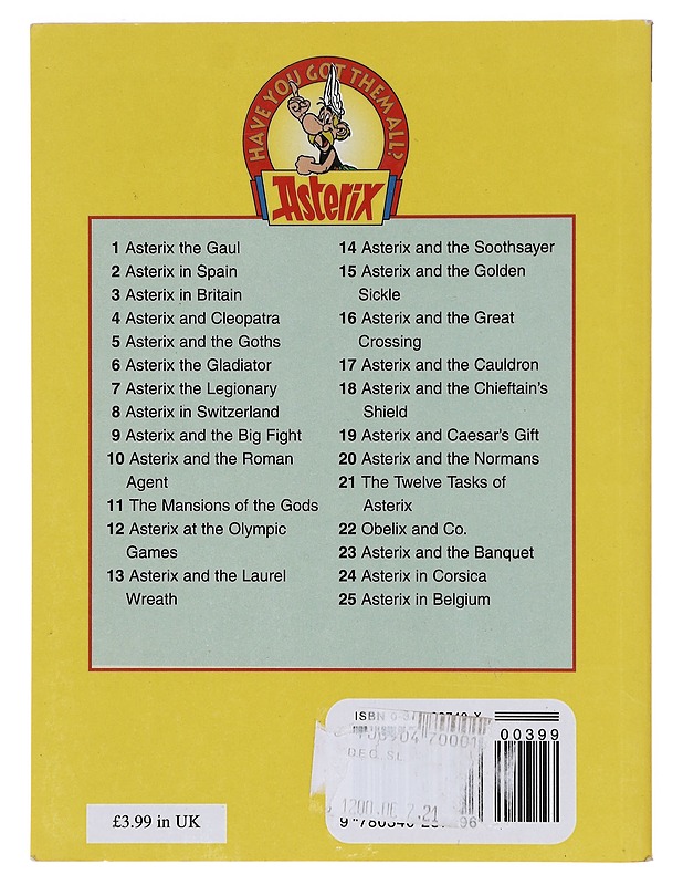 Asterix and the soothsayer - Goscinny - Sarjakuvat - 10105606038 - 1