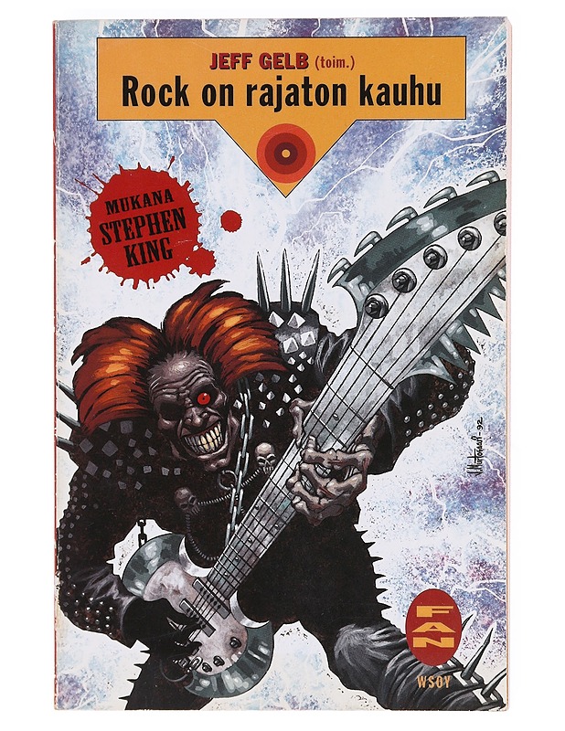 Rock on rajaton kauhu - Jeff Gelb - Romaanit ja novellit - 10105606046 - 0
