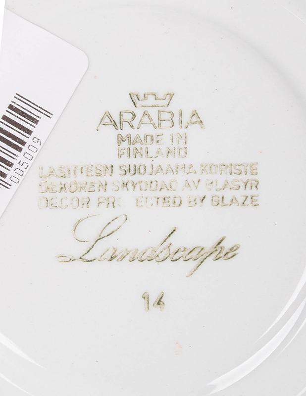 ARABIA Maisema aluslautanen - Designsuosikit - 10105606056 - 2