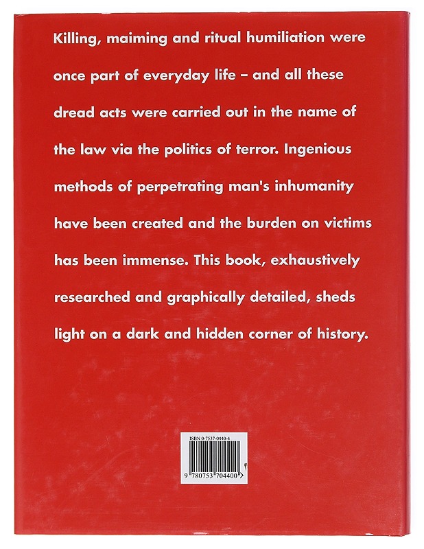 History of punishment and torture - Karen Farringdon - Historiakirjat - 10105606138 - 1
