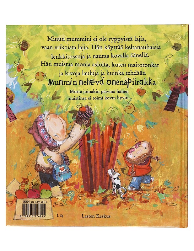 Mummin mehevä omenapiirakka - Laura Langston - Lastenkirjat - 10105606139 - 1