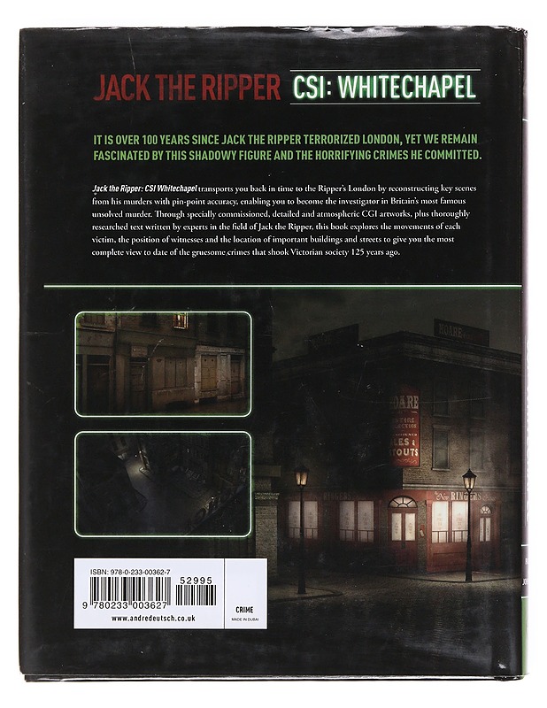 Jack the Ripper : CSI: Whitechapel - Paul Begg & John Bennett - Historiakirjat - 10105606182 - 1