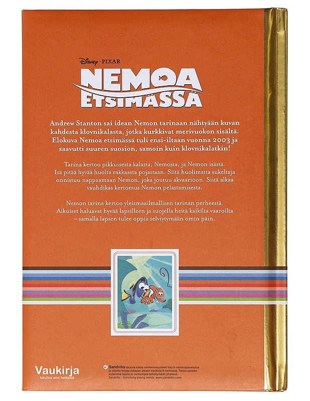 Nemoa etsimässä - Walt Disney - Lastenkirjat - 10105606165 - 1