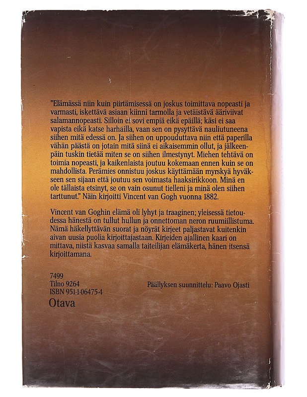 Vincent van Gogh: Kirjeitä veljelleni - Irving Stone - Elämäkerrat ja muistelmat - 10105606187 - 1