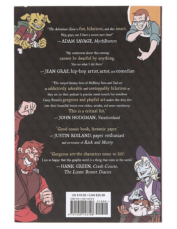 The adventure zone. [1], Here there be gerblins - McElroy, Griffin - Sarjakuvat - 10105606203 - 1