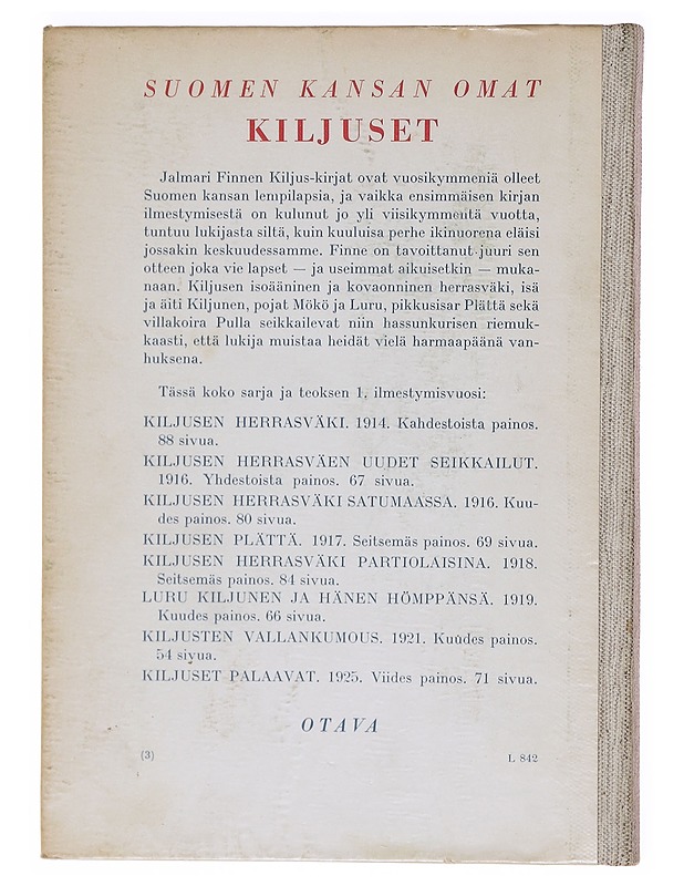Luru kiljunen ja hänen hömppänsä - Finne, Jalmari - Lastenkirjat - 10105606221 - 1