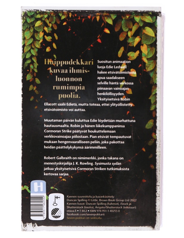 Sysimusta sydän - Galbraith, Robert - Romaanit ja novellit - 10105606217 - 1