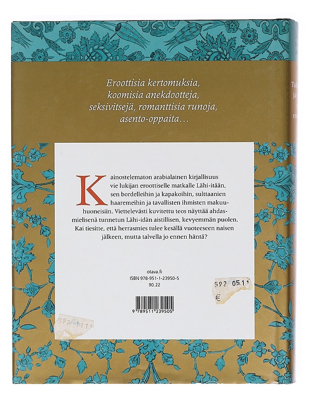 Tuhannen ja yhden yön erotiikka - Jaakko Hämeen-Anttila K18 - Historiakirjat - 10105606218 - 1