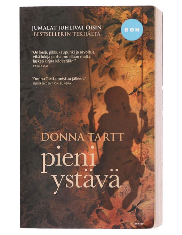 Pieni ystävä - Tartt, Donna - Romaanit ja novellit - 10105606233 - 0