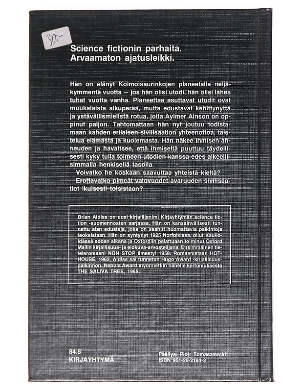 Pimeät valovuodet - Aldiss, Brian - Romaanit ja novellit - 10105606231 - 1