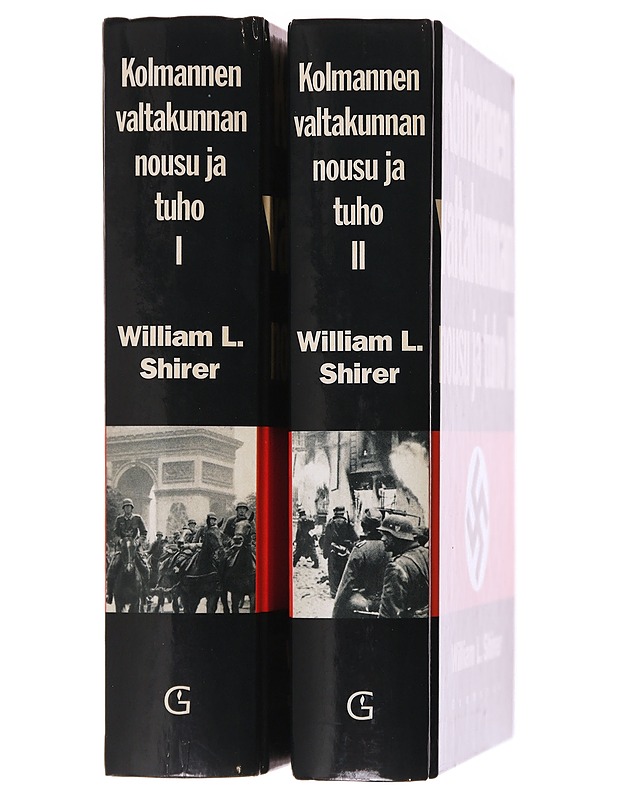 Kolmannen valtakunnan nousu ja tuho, osat I - II - William L. Shirer - Historiakirjat - 10105606279 - 2