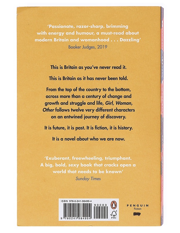 Girl, woman, other - Bernardine Evaristo - Romaanit ja novellit - 10105606313 - 1