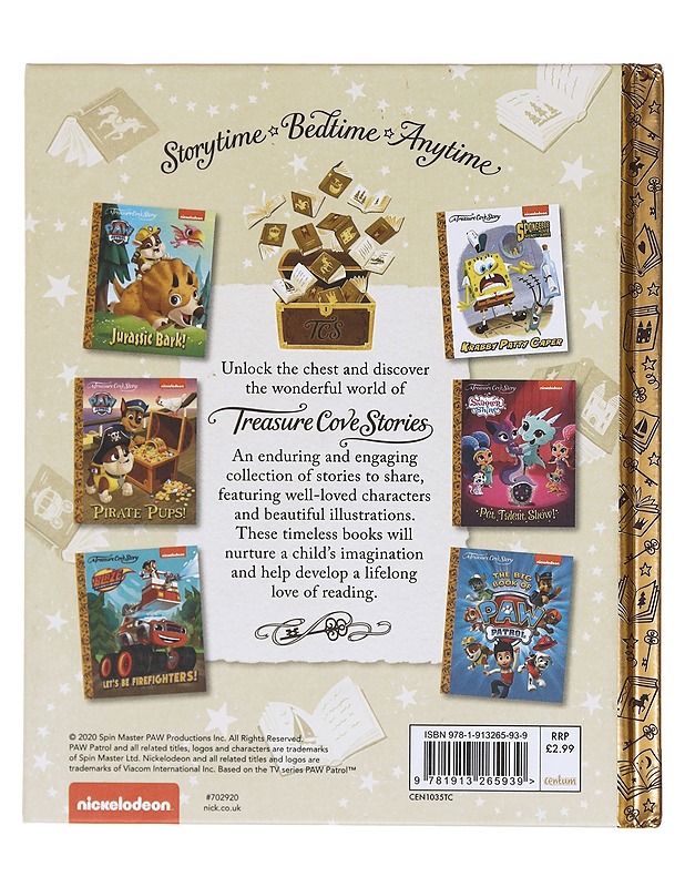 Treasure Cove Stories Paw Patrol Mighty Pup Power - Lastenkirjat - 10105606312 - 1