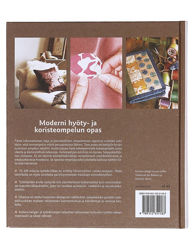 Kotiompelijan käsikirja : Moderni hyöty- ja koristeompelun opas - Singer, Ruth - Tietokirjat ja oppaat - 10105606320 - 1