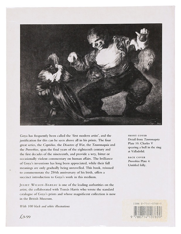 Goya's prints : The Tomás Harris collection in the British Museum - Juliet Wilson-Bareau - Romaanit ja novellit - 10105606324 - 1