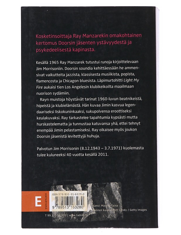 Light my fire : matkani Doorsin kanssa - Manzarek, Ray - Elämäkerrat ja muistelmat - 10105606325 - 1