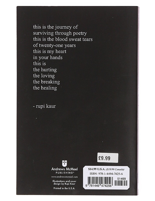 Milk and Honey - Rupi Kaur - Runot ja näytelmät - 10105606336 - 1