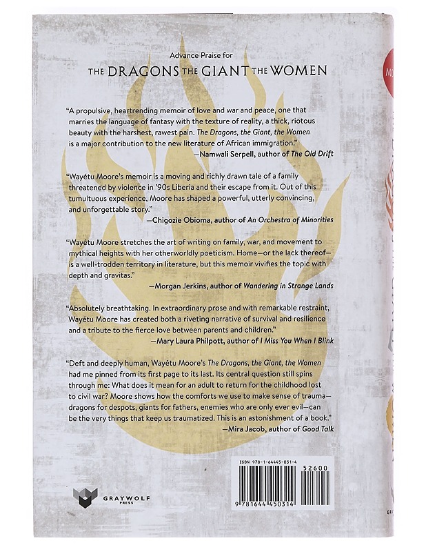 The Dragons, the Giant, the Women - Moore, Wayétu - Romaanit ja novellit - 10105606366 - 1