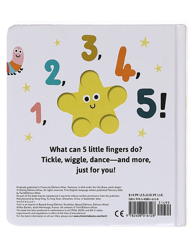  Hooray for Little Fingers!  -  Mory, Tristan - Lastenkirjat - 10105606396 - 1