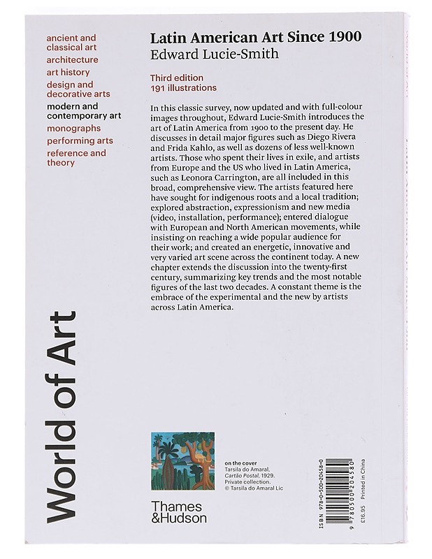 World of Art: Latin American Art Since 1900 3rd Edition - Edward Lucie-Smith - Tietokirjat ja oppaat - 10105606421 - 1