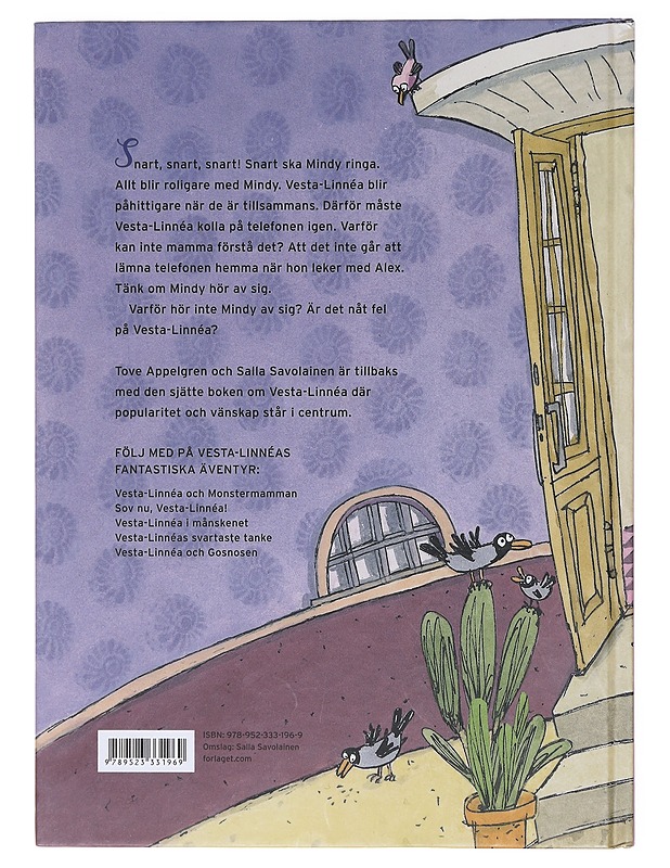 Vesta-Linnéa och vännerna - Appelgren, Tove - Lastenkirjat - 10105606422 - 1