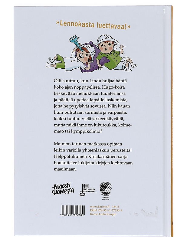 Hugo ja lukutoukan arvoitus - Koskinen, Juha-Pekka - Lastenkirjat - 10105606426 - 1