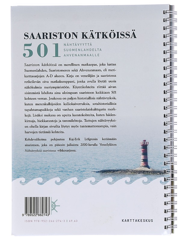 Saariston kätköissä : 501 nähtävyyttä Suomenlahdelta Ahvenanmaalle - Löfgren, Kaj-Erik - Tietokirjat ja oppaat - 10105606435 - 1