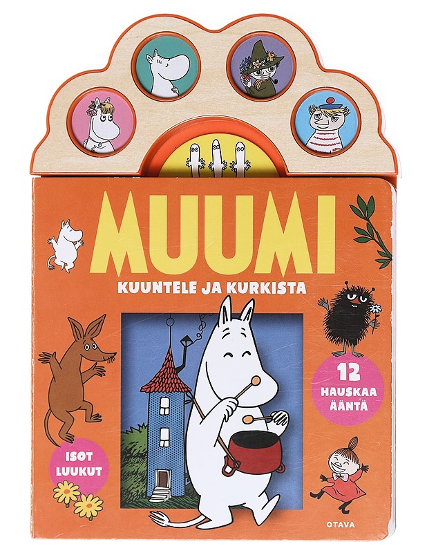 Muumi : kuuntele ja kurkista - Virtanen, Heli Anneli - Lastenkirjat - 10105606439 - 0