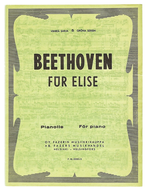 Beethoven Pianolle  - Lehdet - 10105606455 - 0