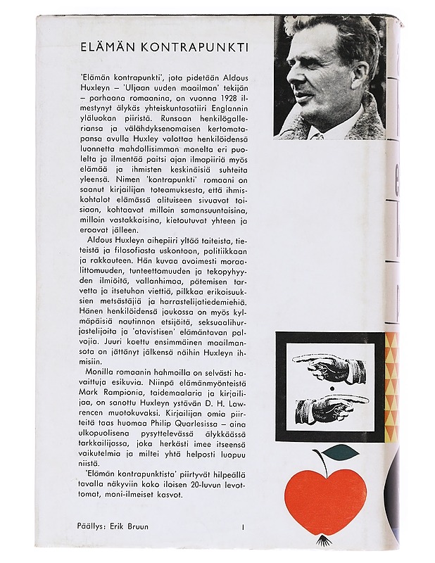 Elämän Kontrapunkti - Aldous Huxley - Romaanit ja novellit - 10105606469 - 1