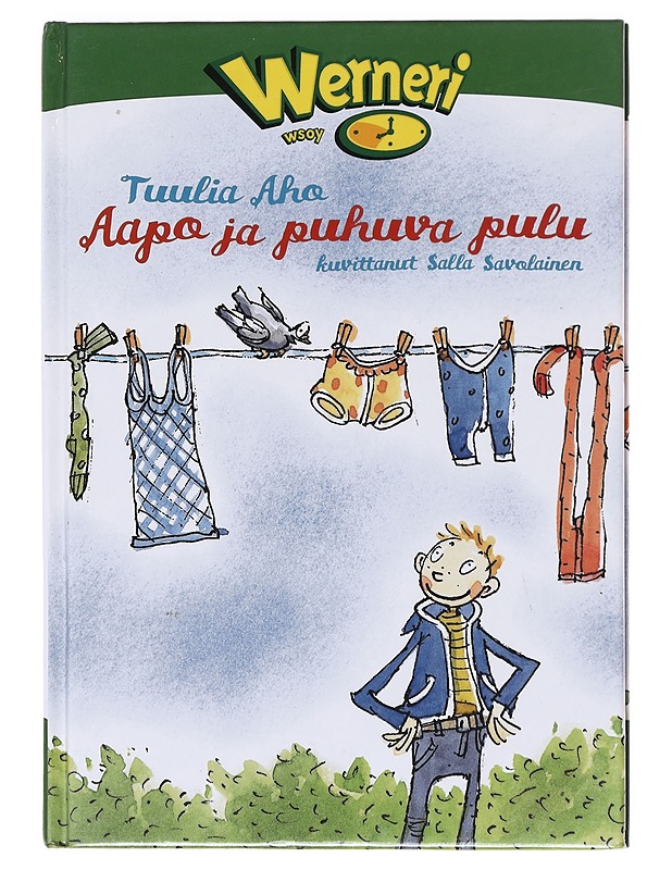 Aapo ja puhuva pulu - Aho, Tuulia - Lastenkirjat - 10105606489 - 0