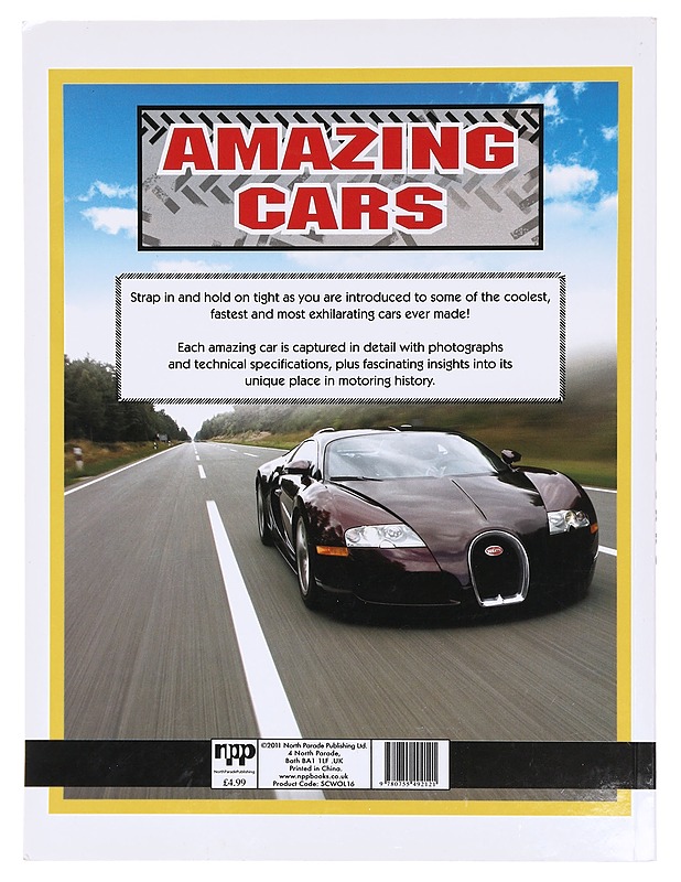 Amazing Cars - Tietokirjat - 10105606494 - 1