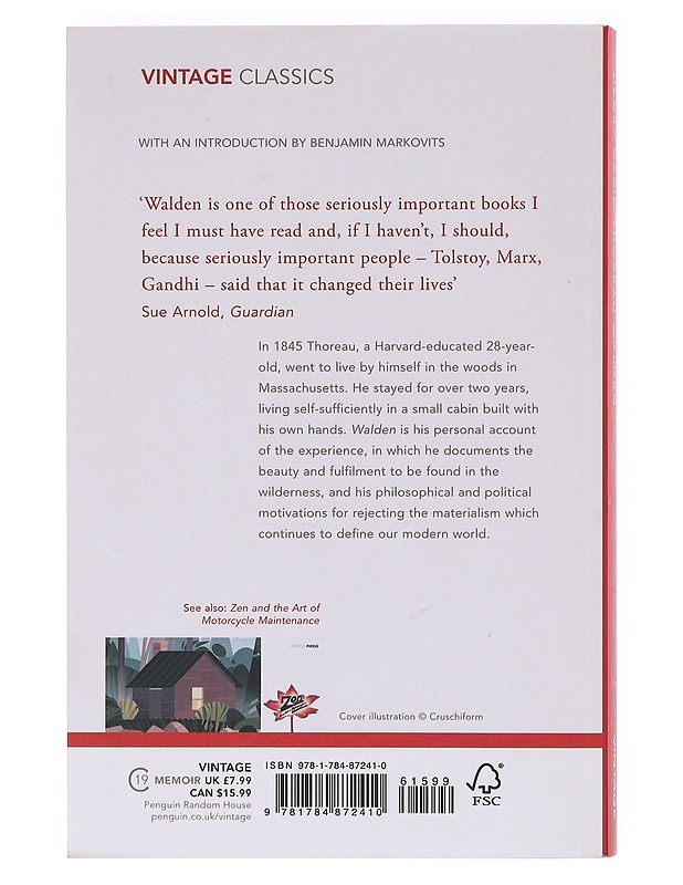 Walden - Henry David Thoreau - Romaanit ja novellit - 10105606516 - 1