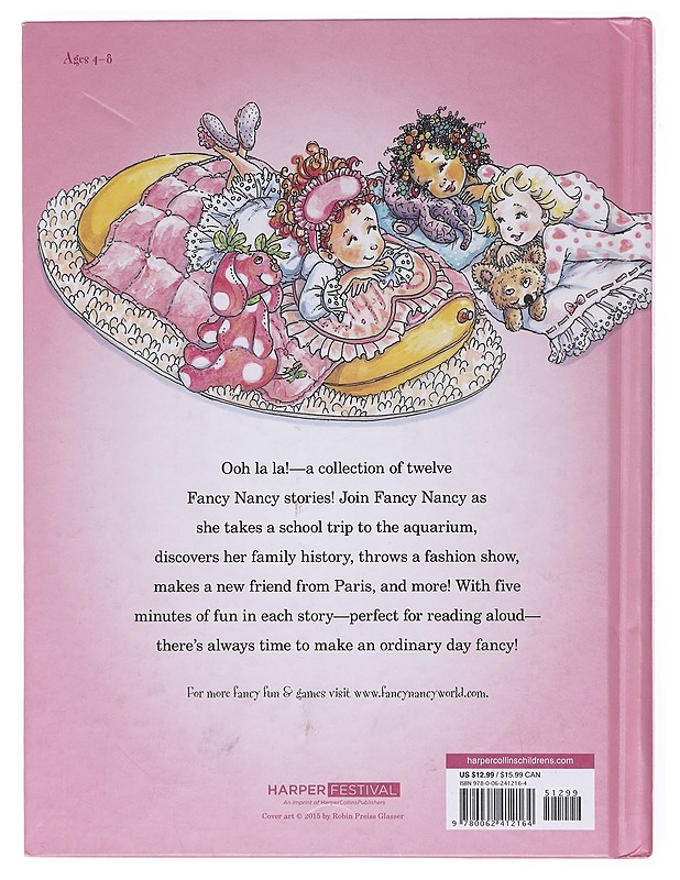 Fancy Nancy 5-Minute  Stories - Jane O'Connor & Robin Preiss Glasser  - Lastenkirjat - 10105606526 - 1