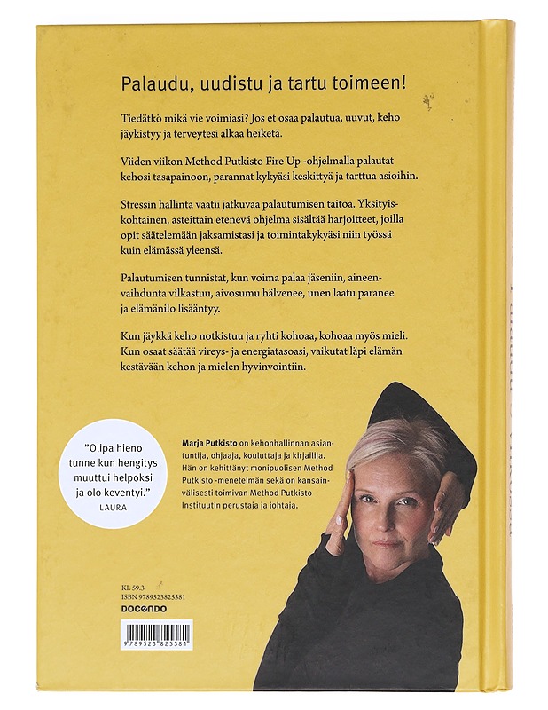 Palaudu 5 viikossa / ohjelma päivittäiseen jaksamiseen - Putkisto, Marja - Tietokirjat ja oppaat - 10105606530 - 1
