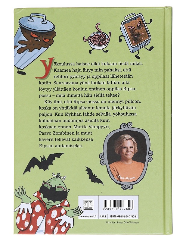 Yökoulu ja lymyävä löyhkä - Noronen, Paula - Lastenkirjat - 10105606533 - 1