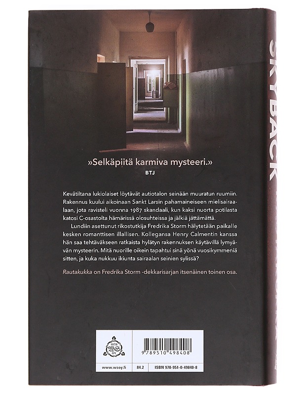 Rautakukka - Skybäck, Frida - Romaanit ja novellit - 10105606538 - 1