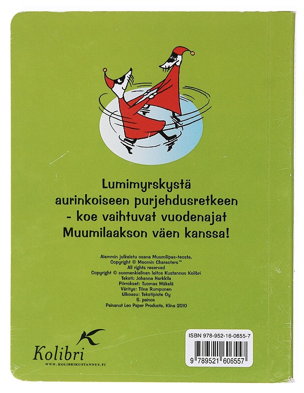 Muumilaakson vuodenajat - Harkkila, Johanna - Lastenkirjat - 10105606564 - 1