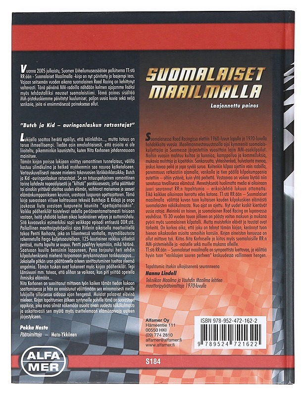 Suomalaiset maailmalla / TT:stä RR:ään - Korhonen, Nita - Kirja lahjaksi - 10105606563 - 1