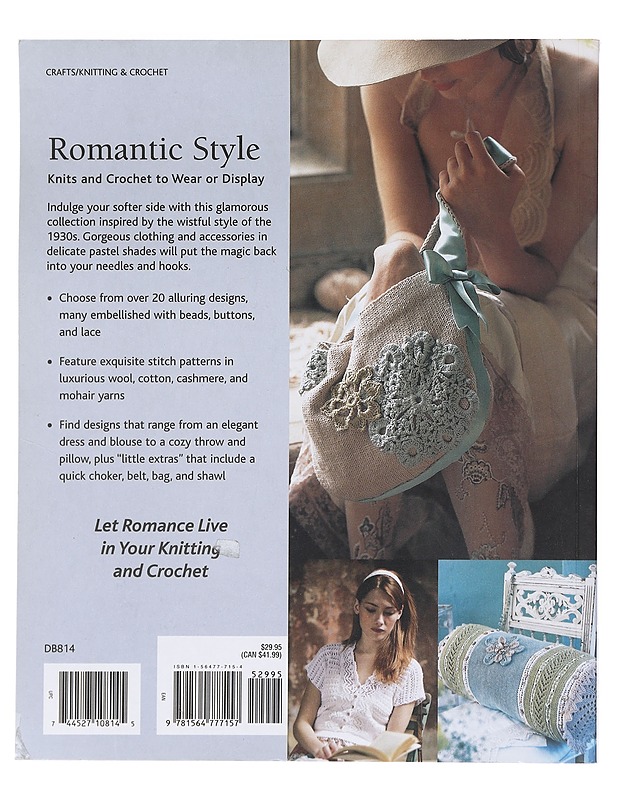 Romantic Style: Knits and Crochet to Wear or Display - Jennie Atkinson - Tietokirjat ja oppaat - 10105606572 - 1