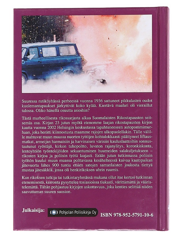 Poliisi kertoo : suomalaisia rikostapauksia. 7. - Jan-Erik Björkgård - Elämäkerrat ja muistelmat - 10105606588 - 1