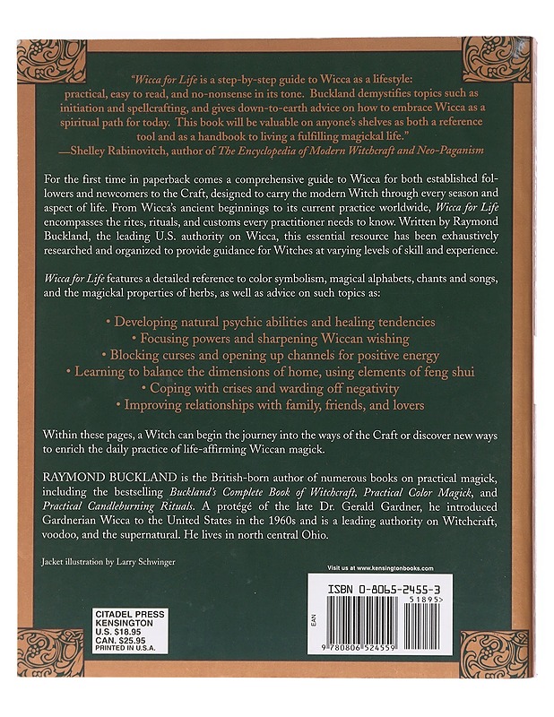 Wicca for life : the way of the craft - Raymond Buckland - Harrastekirjat - 10105606612 - 1