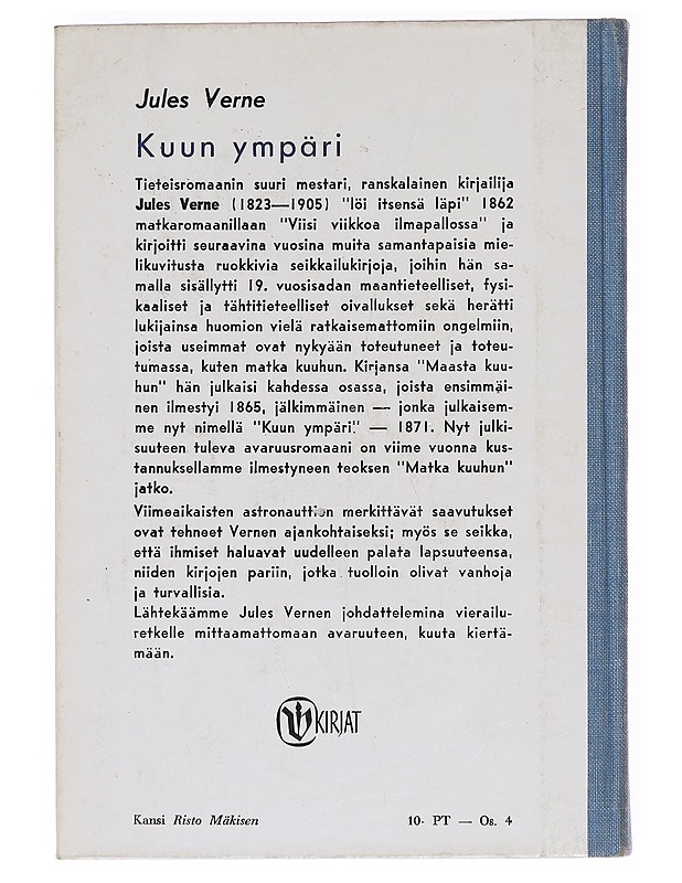Kuun ympäri - Jules Verne - Romaanit ja novellit - 10105606649 - 1