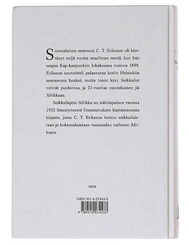 Seikkailujeni Afrikka - C. T. Eriksson - Elämäkerrat ja muistelmat - 10105606679 - 1