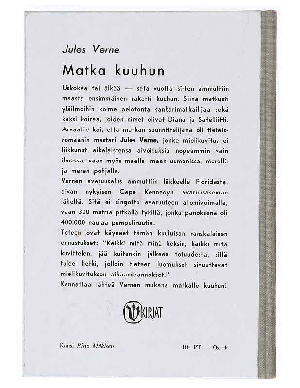 Matka kuuhun - Jules Verne - Romaanit ja novellit - 10105606680 - 1