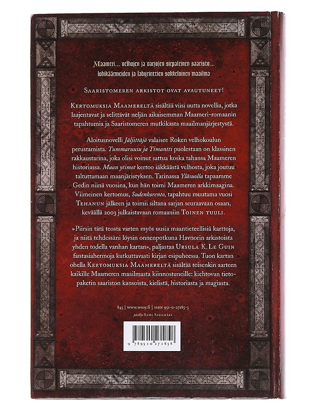 Kertomuksia Maamereltä - Le Guin, Ursula K. - Fantasia- ja scifi - 10105606726 - 1
