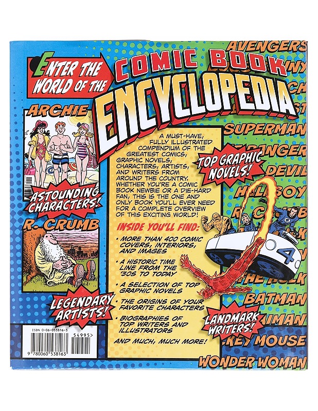 Comic book encyclopedia - Ron Goulart - Romaanit ja novellit - 10105606738 - 1